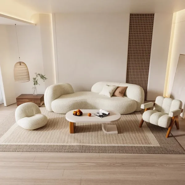 Lounge Family Living Room Sofas Minimalist Classic Relaxing Luxury Sofas Nordic Apartment Woonkamer Banken Home Decoration - Image 5