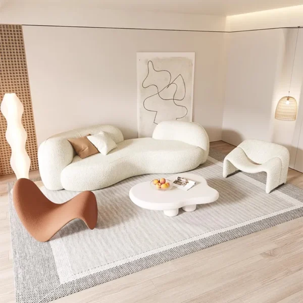 Lounge Family Living Room Sofas Minimalist Classic Relaxing Luxury Sofas Nordic Apartment Woonkamer Banken Home Decoration - Image 4