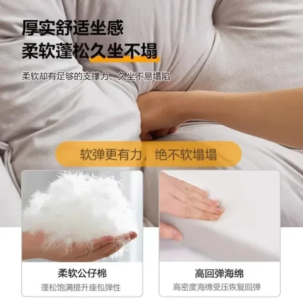 Lazy Sofa Bedroom Balcony Single Person Folding Double Person Tatami Sofa Bed Living Room Furniture Freeshipping - Image 4