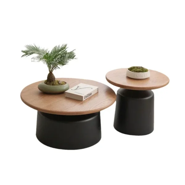 Minimalist and Stylish Apartment Coffee Table with Cream-colored Rustic Style for Living Room and Guest House - Image 5